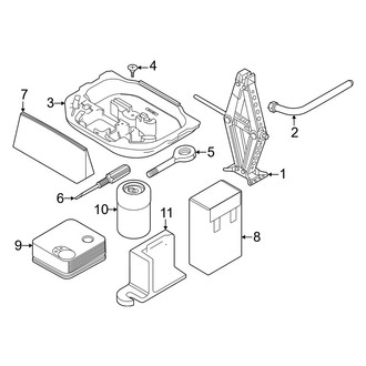 Fiat OE - Rear Body & Floor - Jack & Components
