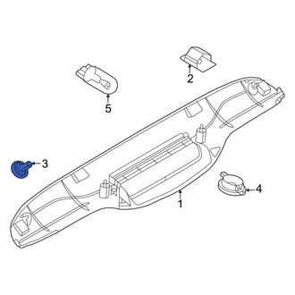 Fiat OE - Center High Mount Stop Light Clip