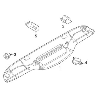 Fiat OE - Rear Lamps - High Mounted Stop Lamp