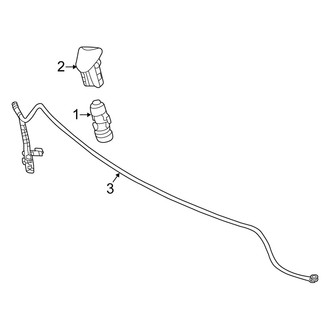 Fiat OE - Front Lamps - Washer Components