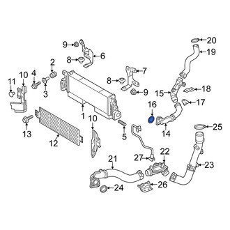 Fiat OE - Intercooler Pipe Gasket