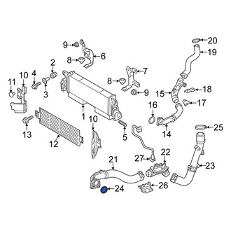Fiat OE - Intercooler Pipe Gasket