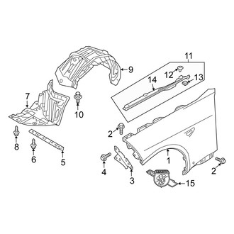 Fiat OE - Fender - Exterior Trim