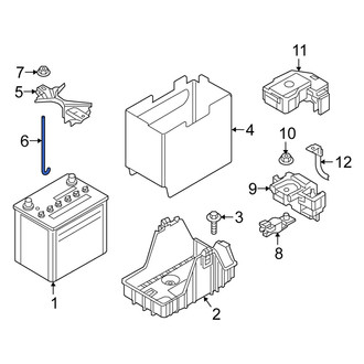 Fiat OE - Battery Hold Down Stud