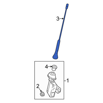 Fiat OE - Radio Antenna Mast