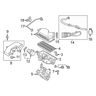 2020 Fiat 124 Spider OEM Air Intake Parts | Filters — CARiD.com