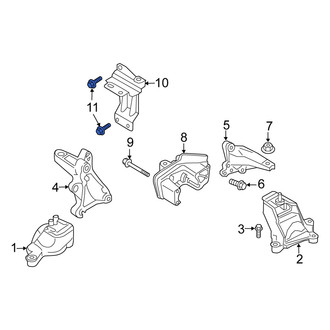 Fiat OE - Engine Mount Bolt