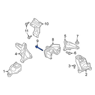 Fiat OE - Engine Mount Bolt