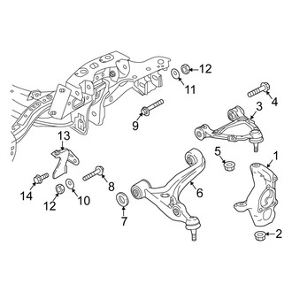 Fiat OE - Front Suspension - Suspension Components