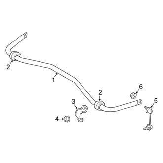 Fiat OE - Front Suspension - Stabilizer Bar & Components
