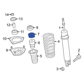 Fiat OE - Suspension Shock Absorber Mount Insulator