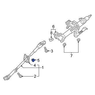 Fiat OE - Radio Antenna Base Nut