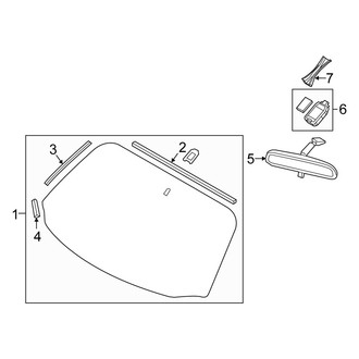 Fiat OE - Windshield Glass