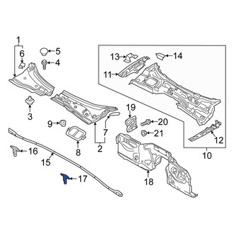Fiat OE - Door Seal Clip