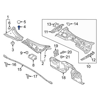 Fiat OE - Bumper Cover Reinforcement Beam Bolt