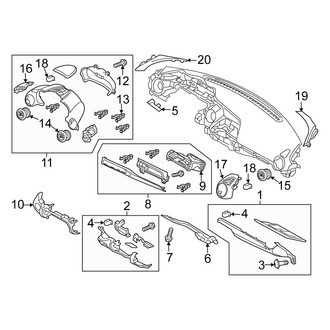 Fiat OE - Instrument Panel Components