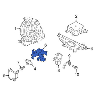 Fiat OE - Rear Left Air Bag Impact Sensor Bracket