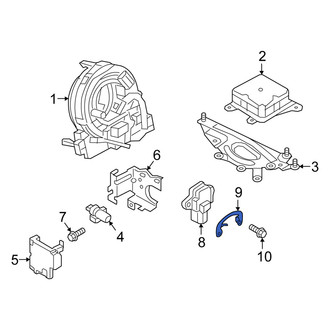 Fiat OE - Rear Left Air Bag Impact Sensor Bracket