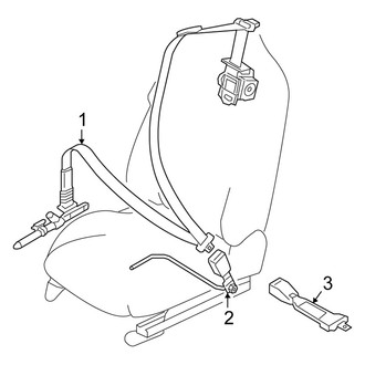 Fiat OE - Restraint Systems - Front Seat Belts