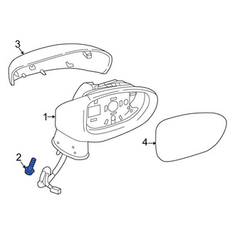 Fiat OE - Door Mirror Housing Bolt