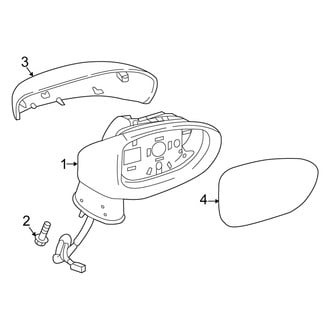 Fiat OE - Door - Outside Mirrors