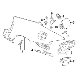 Fiat OE - Quarter Panel & Components
