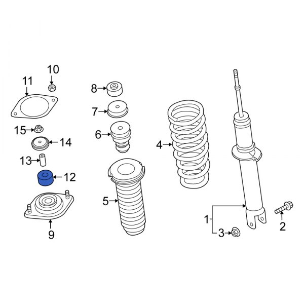 Suspension Shock Absorber Bushing