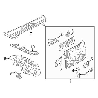 Fiat OE - Rear Body & Floor - Rear Body