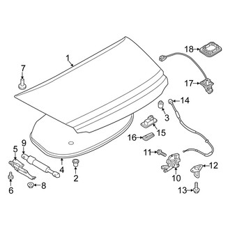 Fiat OE - Trunk Lid - Lid & Components