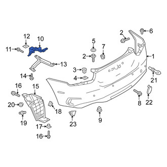 Fiat OE - Left Upper Bumper Cover Bracket