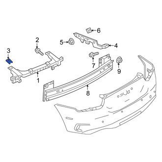 Fiat OE - Radio Antenna Base Nut