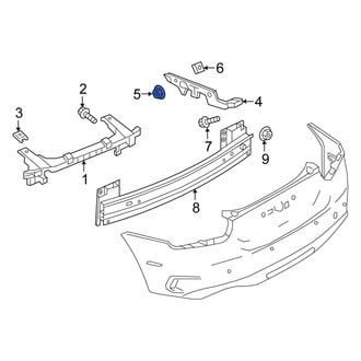 Fiat OE - Radio Antenna Base Nut