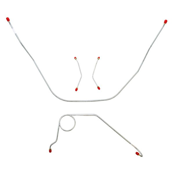 Fine Lines® - Steel Front Brake Line Kit