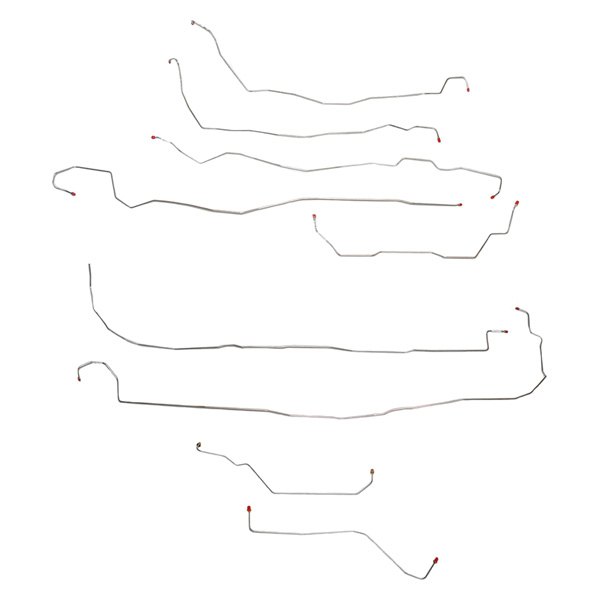 Fine Lines® - Stainless Steel Complete Front and Rear Brake Line Kit