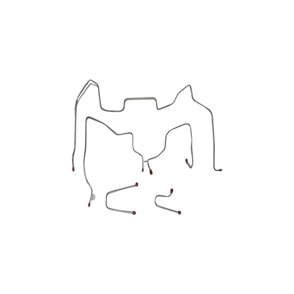 Fine Lines® CBK0015OM Steel Complete Front and Rear Brake Line Kit
