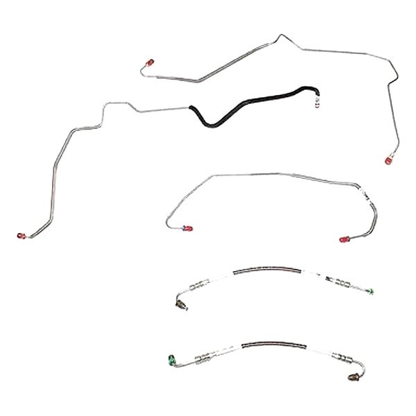 Fine Lines® - Stainless Steel Complete Front and Rear Brake Line Kit