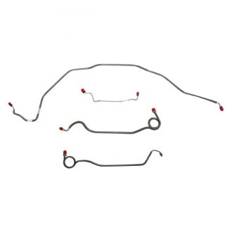 1970 Chevy Chevelle Brake Lines & Hoses | Braided, Extended — CARiD.com