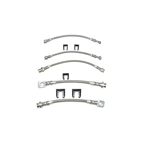 Fine Lines® Pontiac Firebird with FBody 1993 Stainless Steel Braided