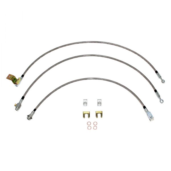 Fine Lines® - Stainless Steel Braided Front Brake Hose Kit