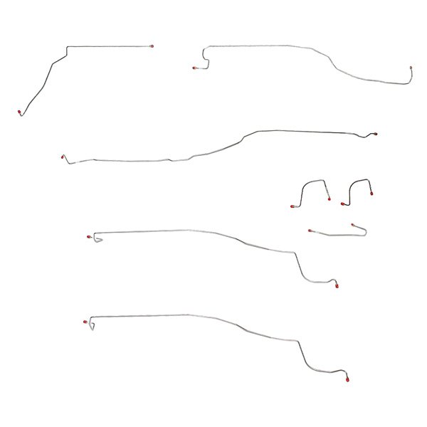 Fine Lines® TKT0313OM Steel Front Brake Line Kit