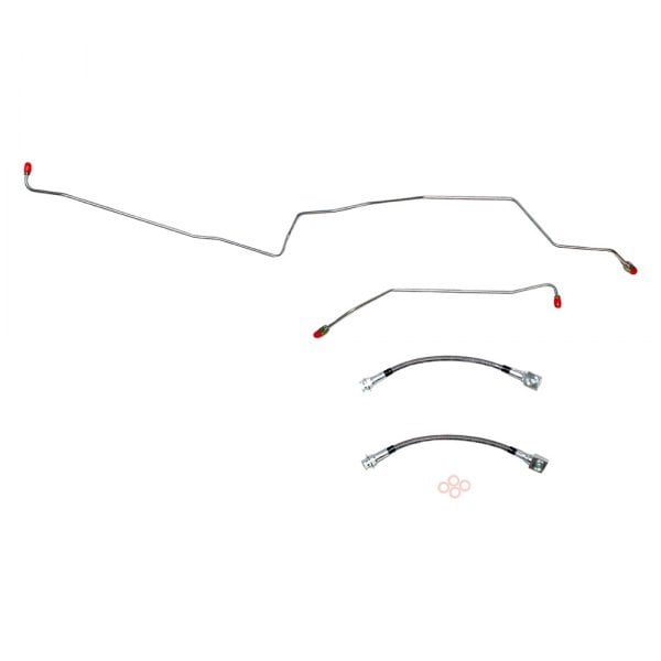 Fine Lines® WRA0242SS - Stainless Steel Rear Brake Line