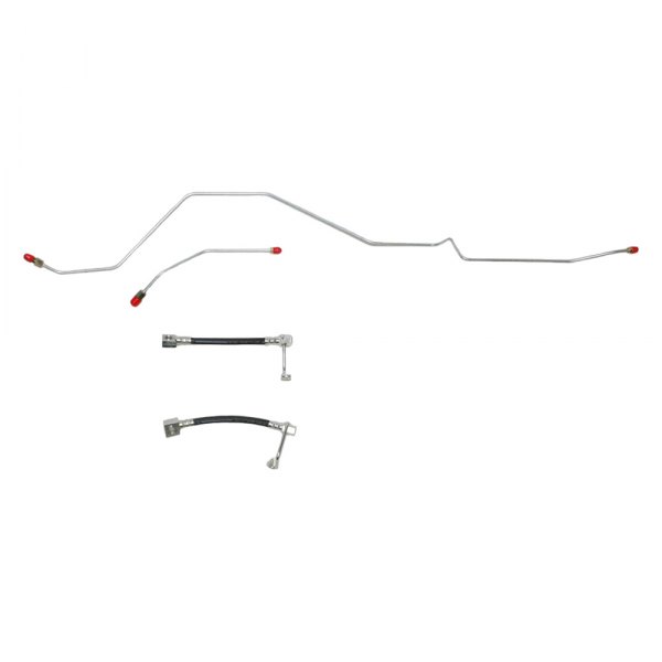 Fine Lines® - Steel Rear Axle Brake Line Kit