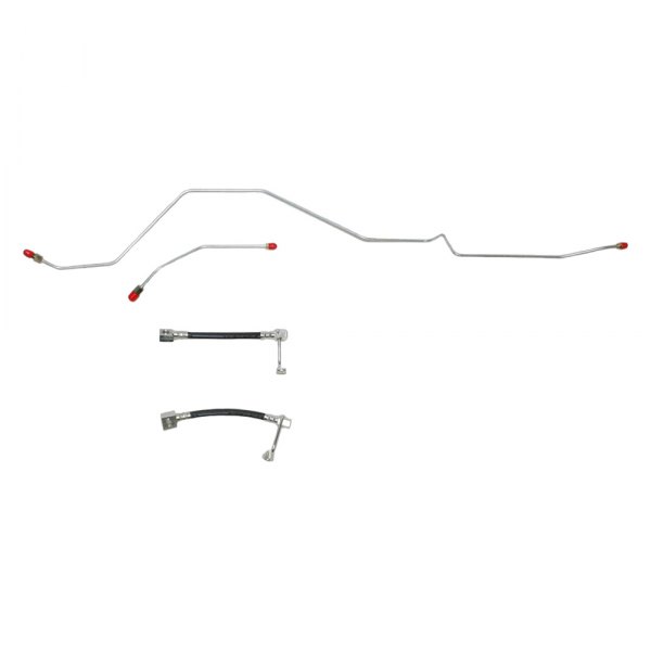 Fine Lines Wra Ss Stainless Steel Rear Axle Brake Line Kit