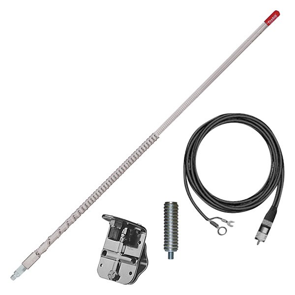 FireStik® - FS-II No-Ground Plane 4' White CB Antenna Kit