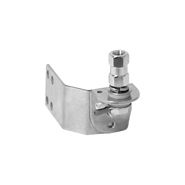 FireStik® - 4-1/4" Stainless Steel Adjustable Vertical Door Jamb CB Antenna Mount (Crimp-on)