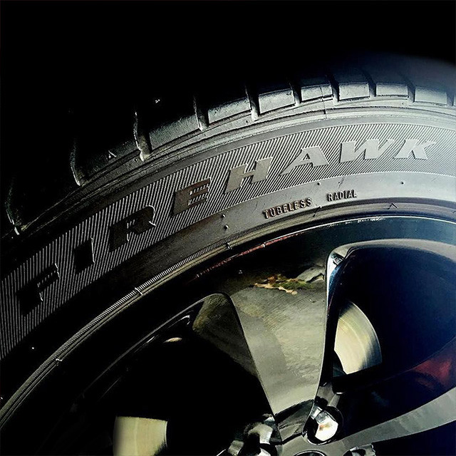 Close-Up Tire