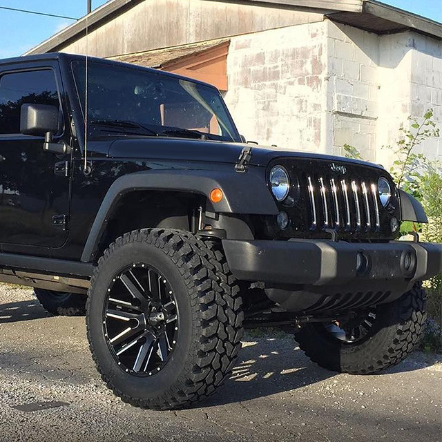 Tire On Jeep Rubicon