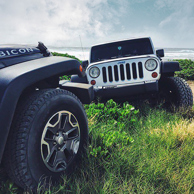 Tire On Jeep Rubicon