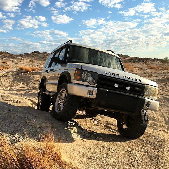 Tire On Land Rover
