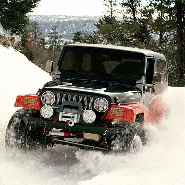 Tire On Jeep
